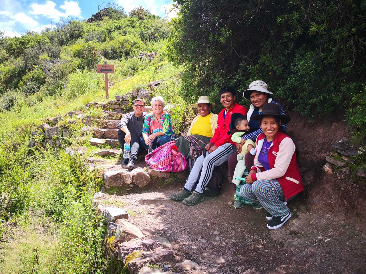 Peruvian-family-hike