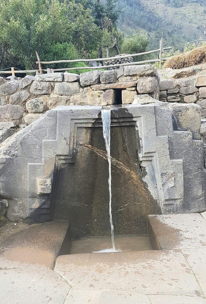 Inca Baths at TAMBOMACHAY