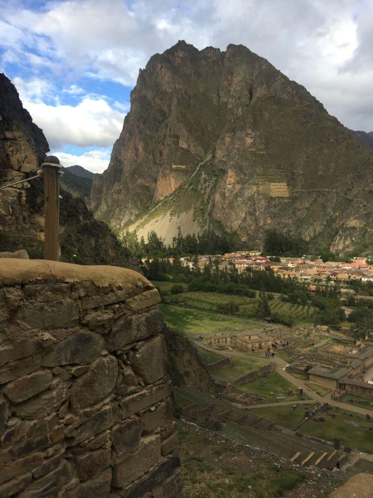Ollantaytambo - the town from which you take the train to Machu Picchu.