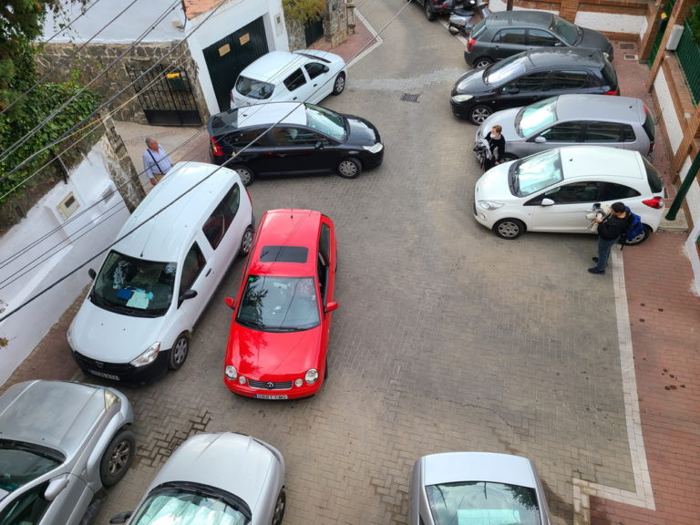 Parking challenges in Malaga, Spain