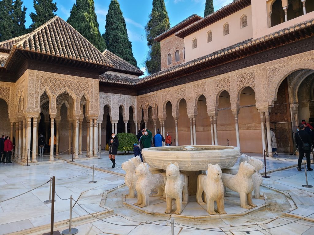 Courtyard of the Lions, Alhambra, Granada