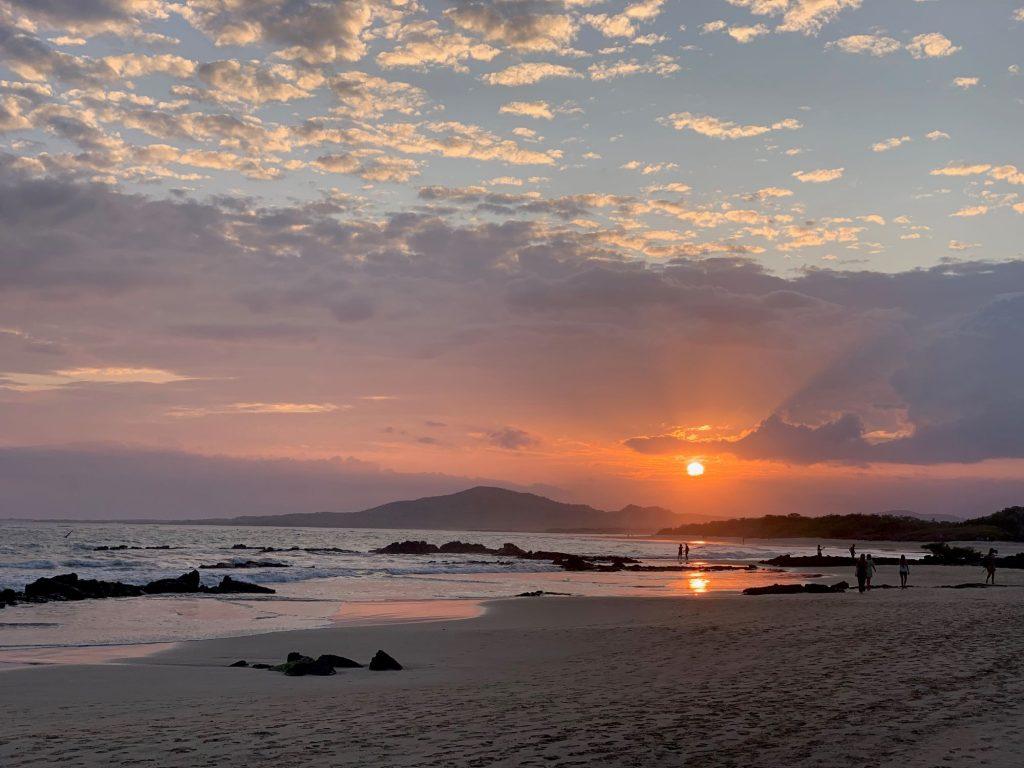 Sunset on Isabela Island, Galapagos
