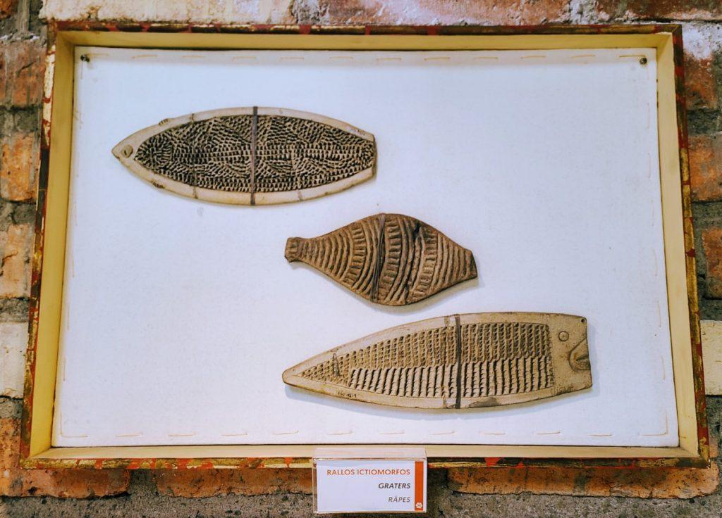 fish-shaped graters for food, , Museo de las Culturas Aborigenes, Cuenca, Ecuador