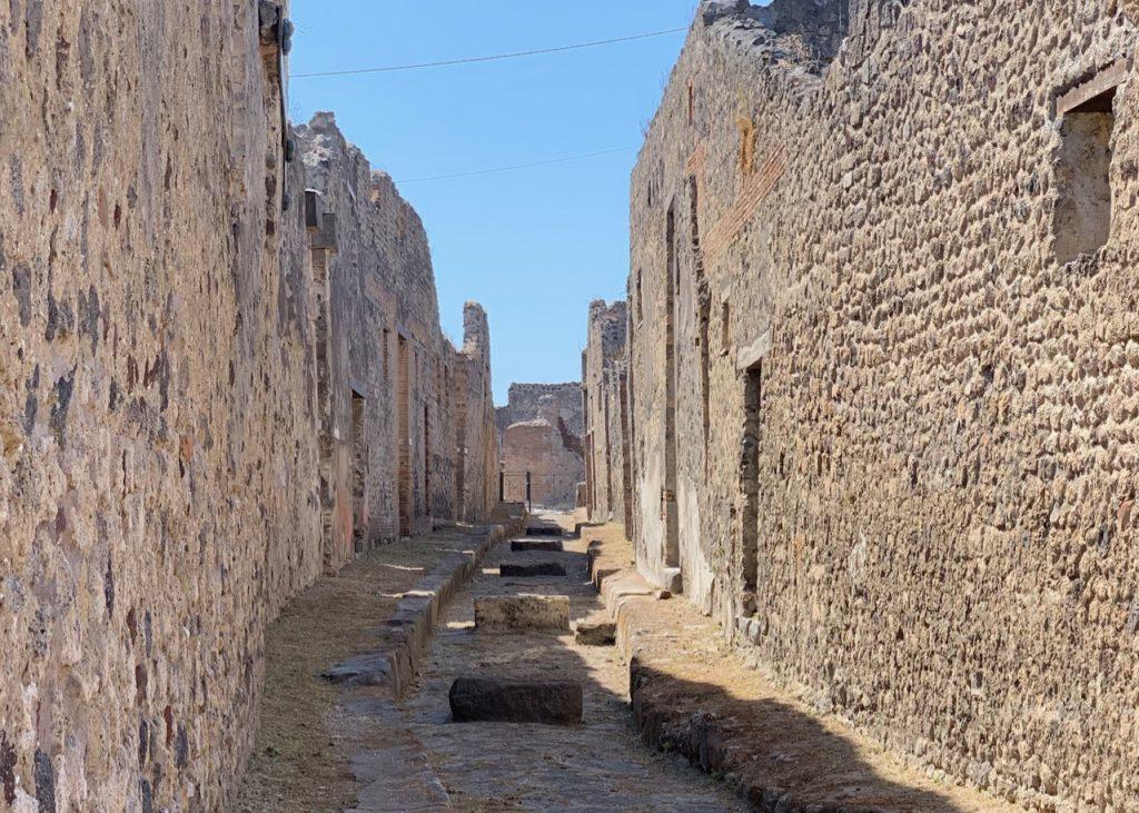 Pompeii street, Italy