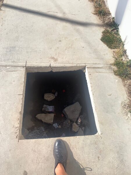 Watch where you step! Uneven sidewalks and huge holes appear constantly.