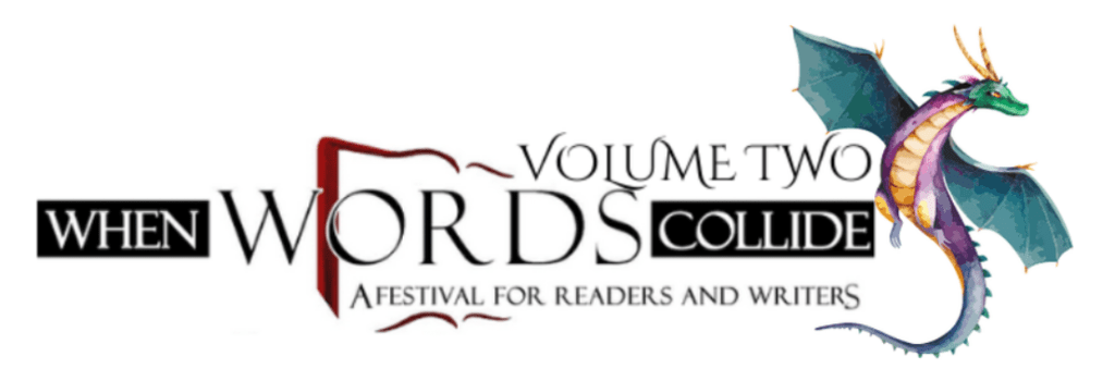 When Words Collide 2024 writers' conference logo