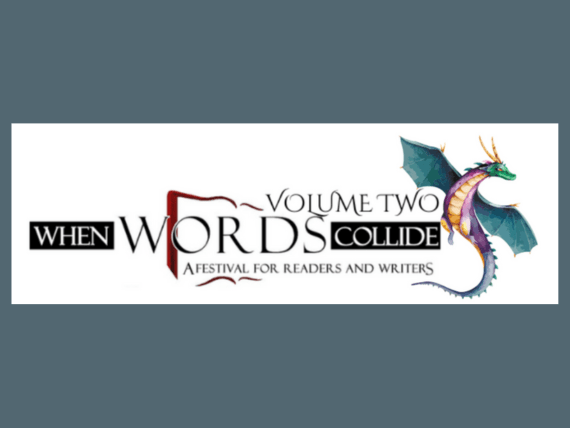 When Words Collide 2024 writers conference logo