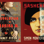 book covers of The Revolution of Marina M and Sashenka