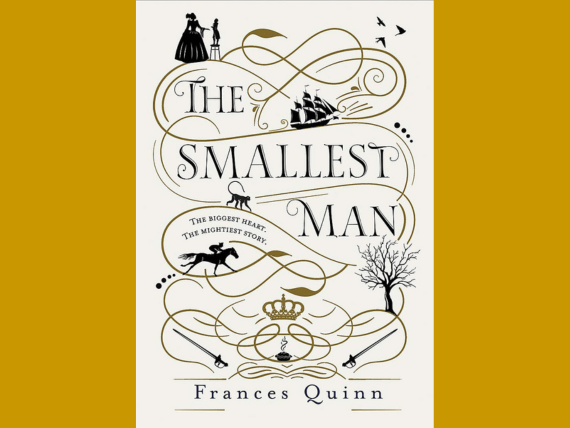 Book cover: The Smallest Man, by Frances Quinn