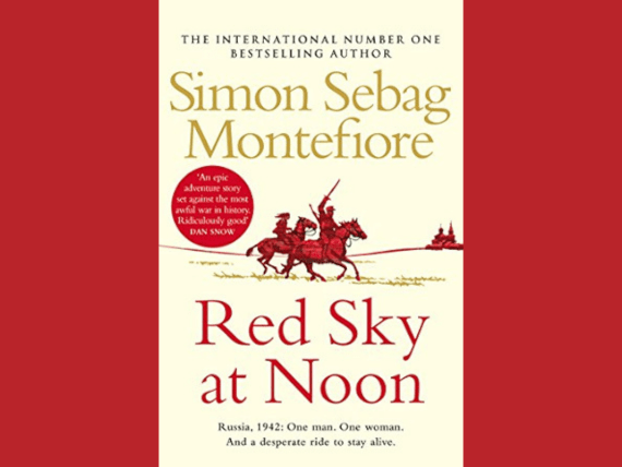 Book cover: Red Sky at Noon, by Simon Sebag Montefiore