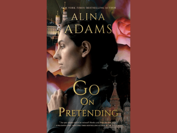 book cover: Go On Pretending, by Alina Adams