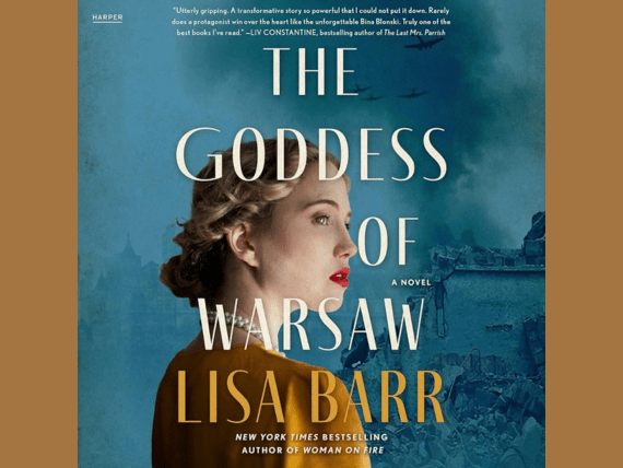 book cover of The Goddess of Warsaw, by Lisa Barr