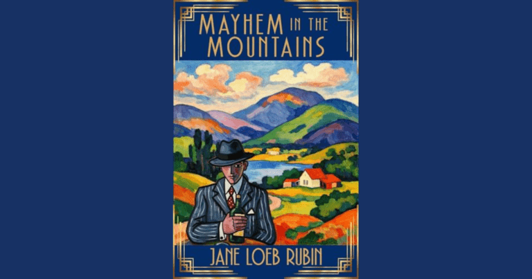 book cover: Mayhem in the Mountains by Jane Loeb Rubin