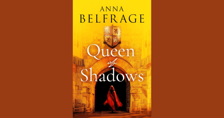 cover of Queen of Shadows, by Anna Belfrage