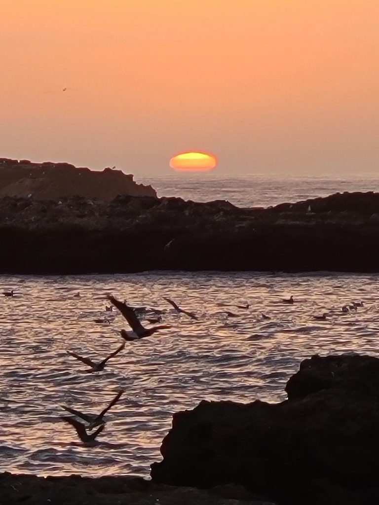 Sunset in Essaouira, Morocco