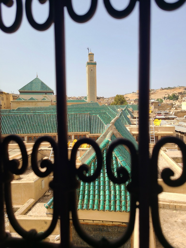 Images from the Bou Inania Madrasa in Fes, Morocco