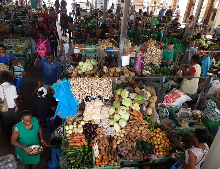 Mercado central in Praia, Cabo Verde