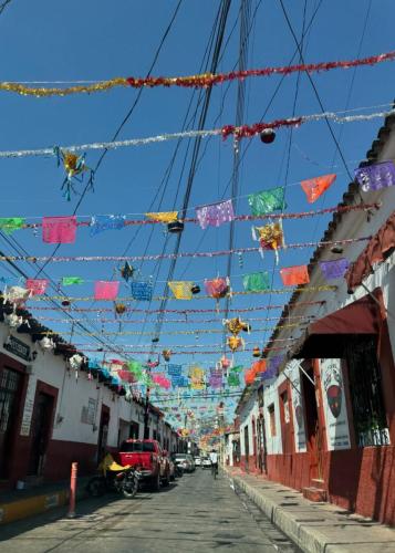 Street in Chiapa de Corzo, Mexico