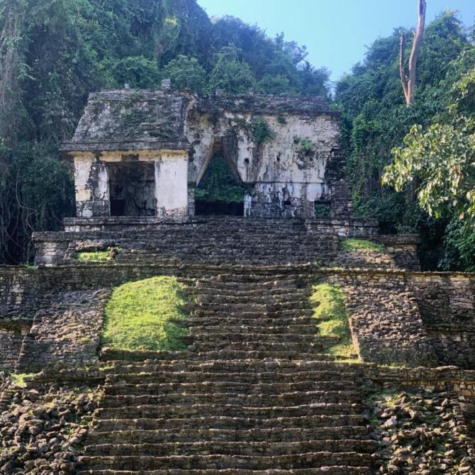 Palenque archeological site, Mexico